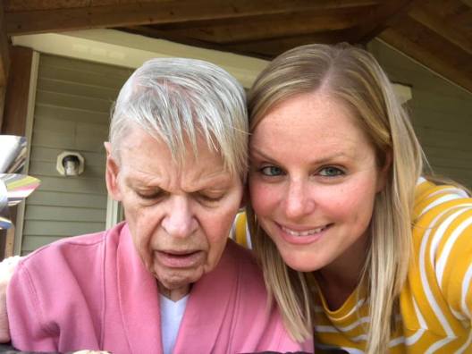 mom and me April 2019